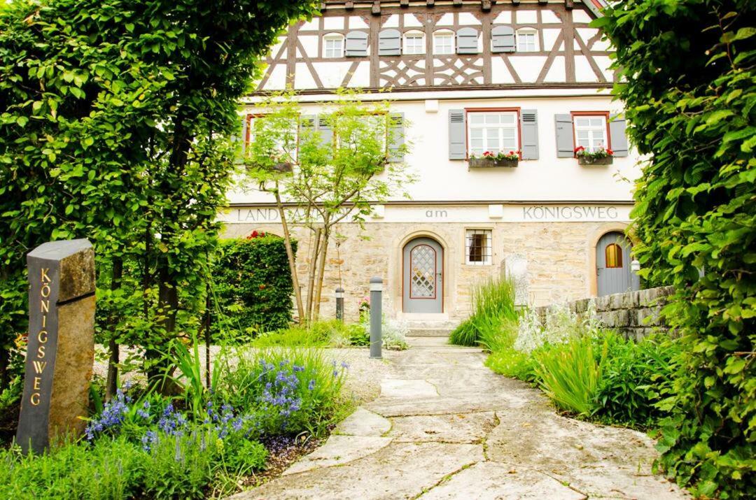 Landgasthof Am Koenigsweg Ohmden ภายนอก รูปภาพ